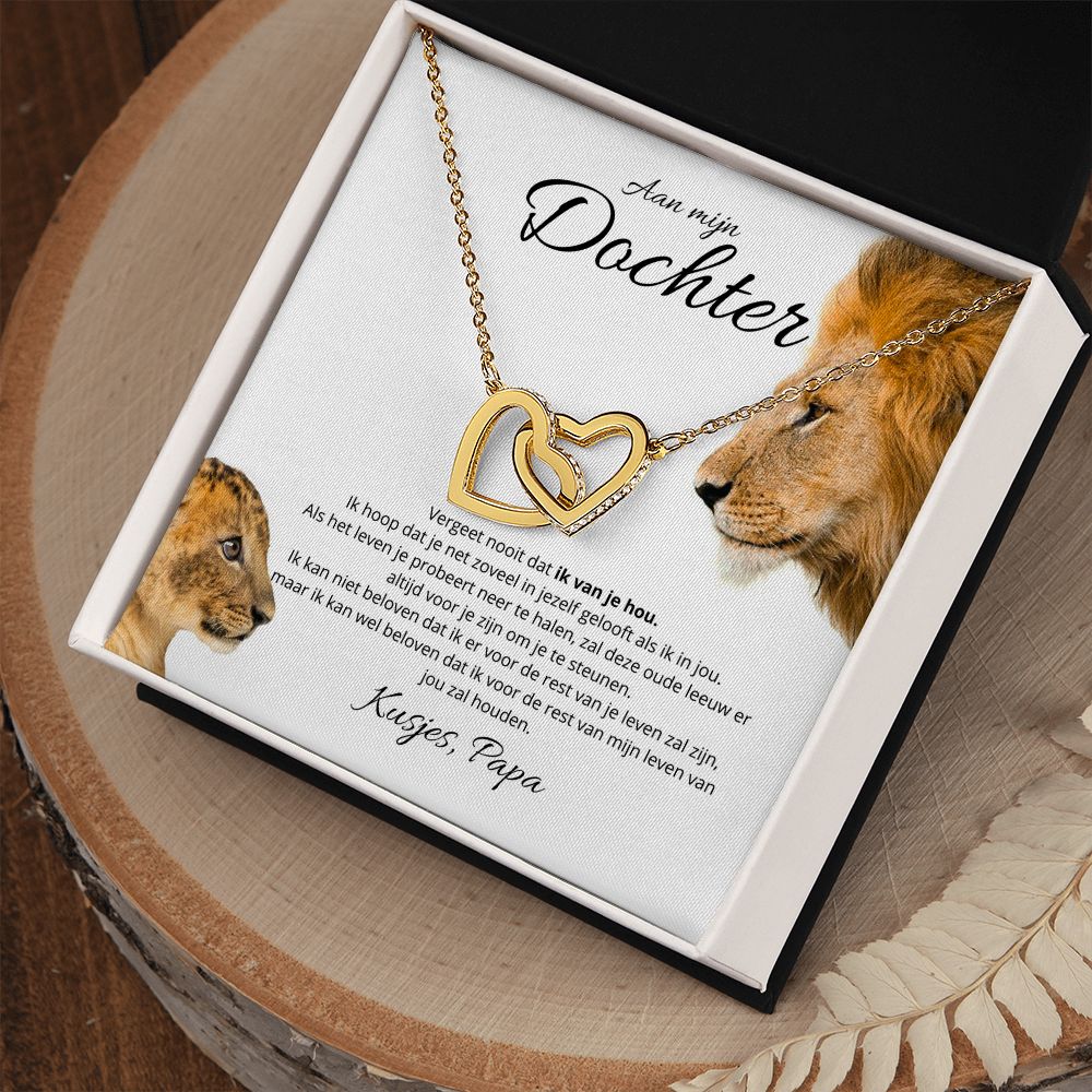 Nicolas - Tristan Fusion Love Ketting - Voor mijn dochter - Kusjes, papa
