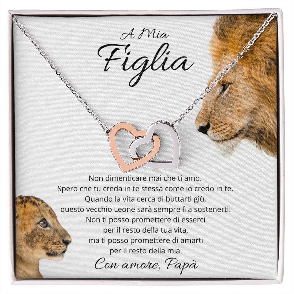 Nicolas to Manuela Collana Amore Fusionale - A mia figlia - Ti amo, per sempre