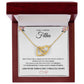 Nicola to Diana Pires Interlocking Hearts Necklace