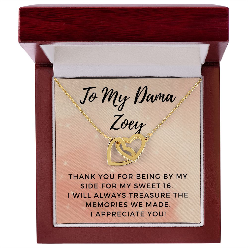 Robyn to Gil Interlocking Hearts SS/RG