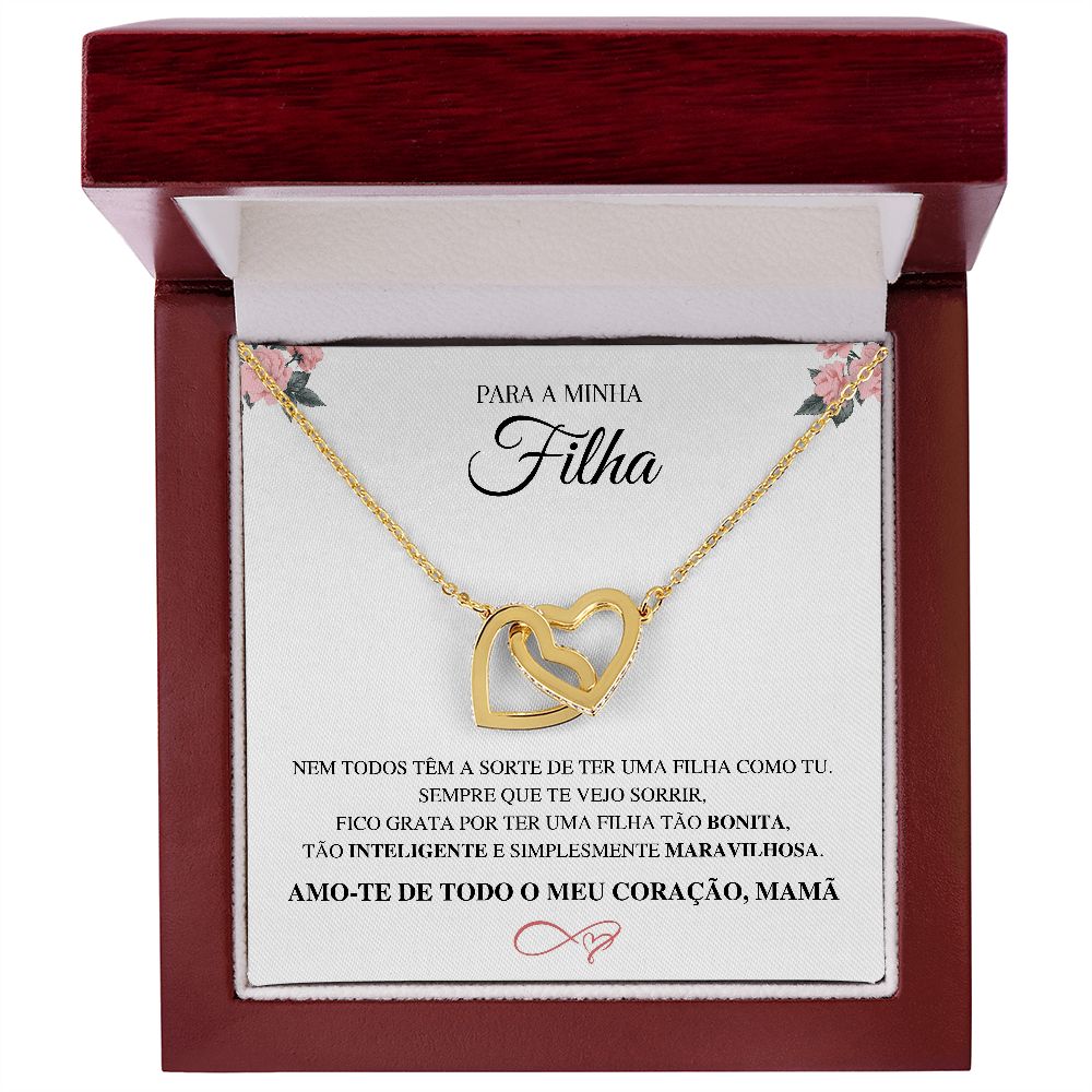 Nicolas to Marisa Interlocking Hearts Necklace