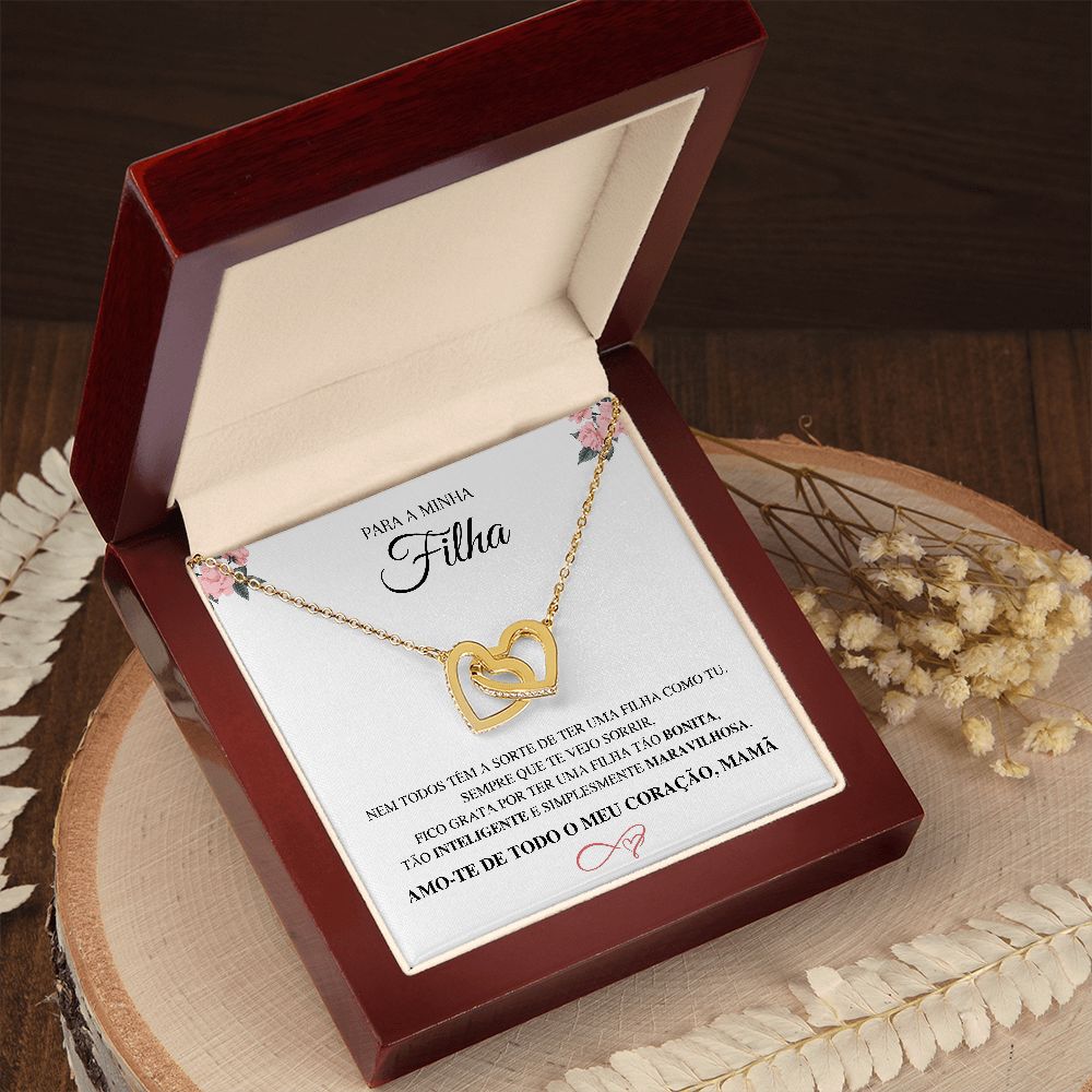 Nicolas to Marisa Interlocking Hearts Necklace
