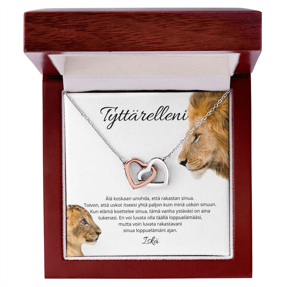 Nicolas to Lauri Fuusiorakkaus-kaulakoru – Tyttärelleni - Iskä