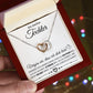 Zafi To Alan Devis for UGC video Interlocking Hearts Necklace Silver