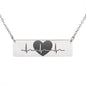 Engraved Heartbeat FREE Necklace