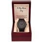 Robyn to Gil Wooden Watch