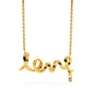 SAMPLE - Scripted Love Necklace
