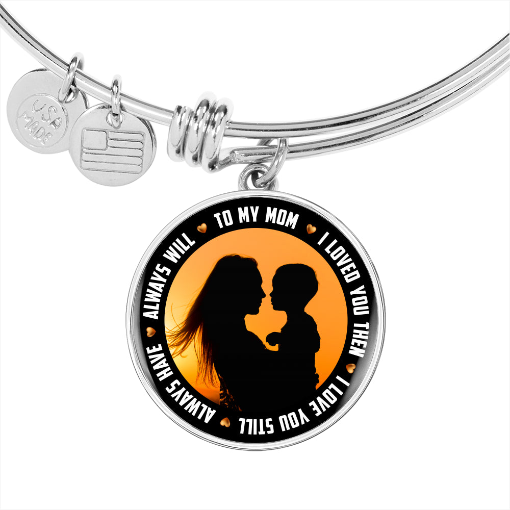 Sample Circle Bangle - To My Mom
