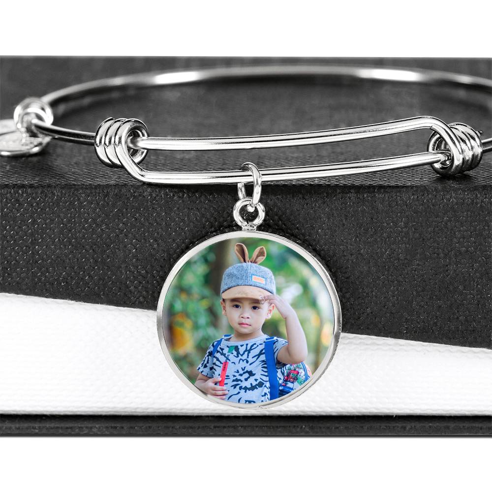 Sample Circle Bangle - Little Boy Photo