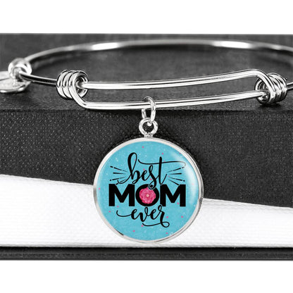 Sample Circle Bangle - Best Mom Ever