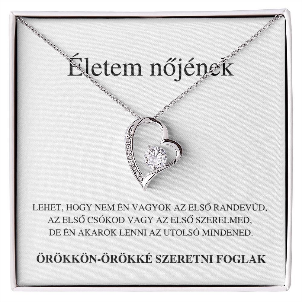 Nicolas - Fanni Örök szerelem nyaklánc - Életem nőjének - Örökkön-örökké szeretni foglak