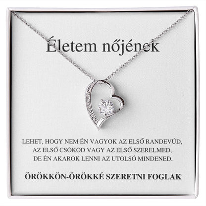 Nicolas - Fanni Örök szerelem nyaklánc - Életem nőjének - Örökkön-örökké szeretni foglak