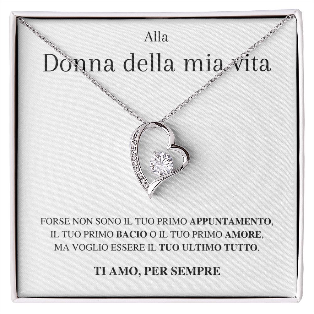 Nicolas to Manuela Collana Amore Eterno - Alla donna della mia vita - Ti amo, per sempre