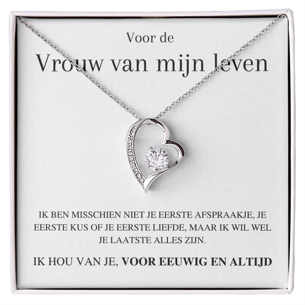 Nicolas - Tristan Eeuwige liefde ketting - Voor de Vrouw van mijn Leven