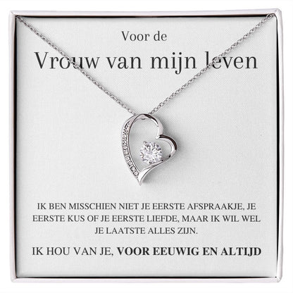 Nicolas - Tristan Eeuwige liefde ketting - Voor de Vrouw van mijn Leven