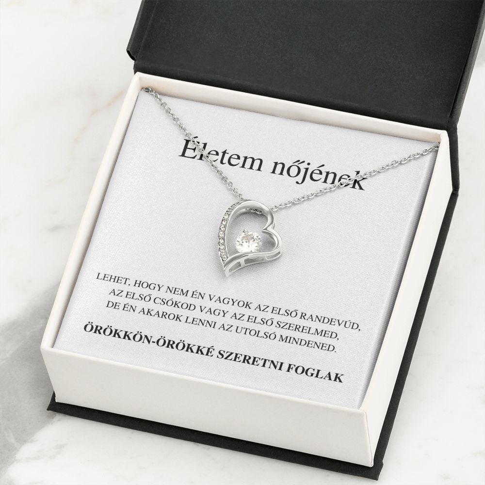 Nicolas - Fanni Örök szerelem nyaklánc - Életem nőjének - Örökkön-örökké szeretni foglak