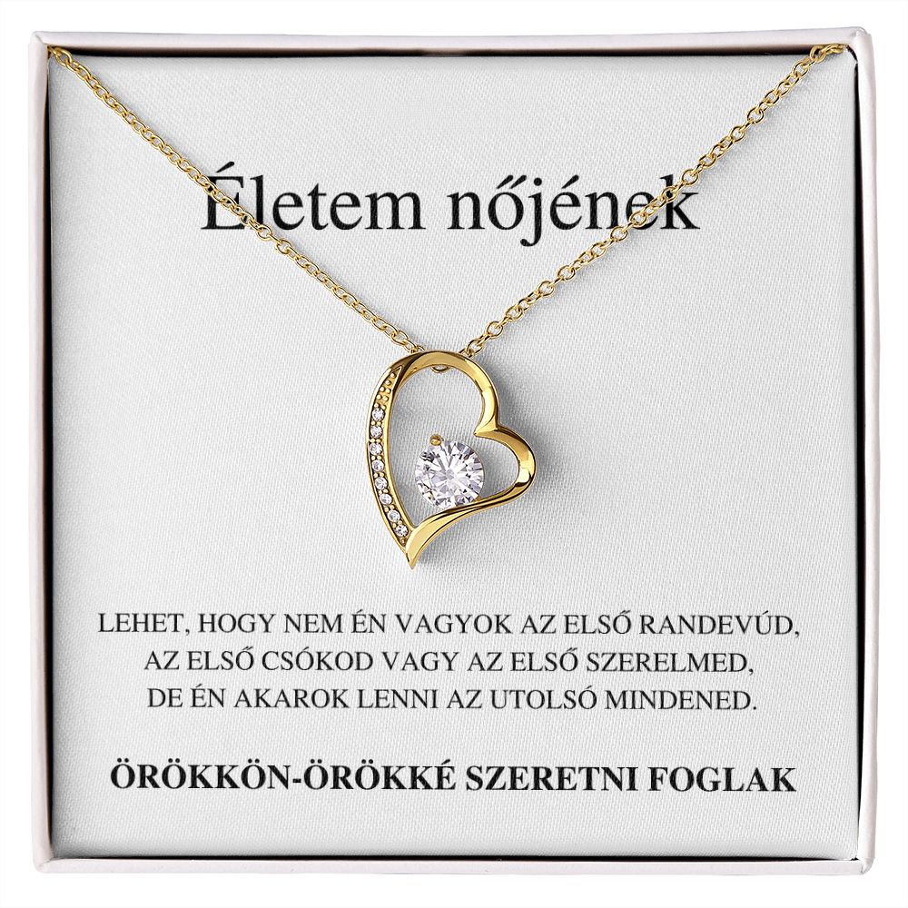 Nicolas - Fanni Örök szerelem nyaklánc - Életem nőjének - Örökkön-örökké szeretni foglak