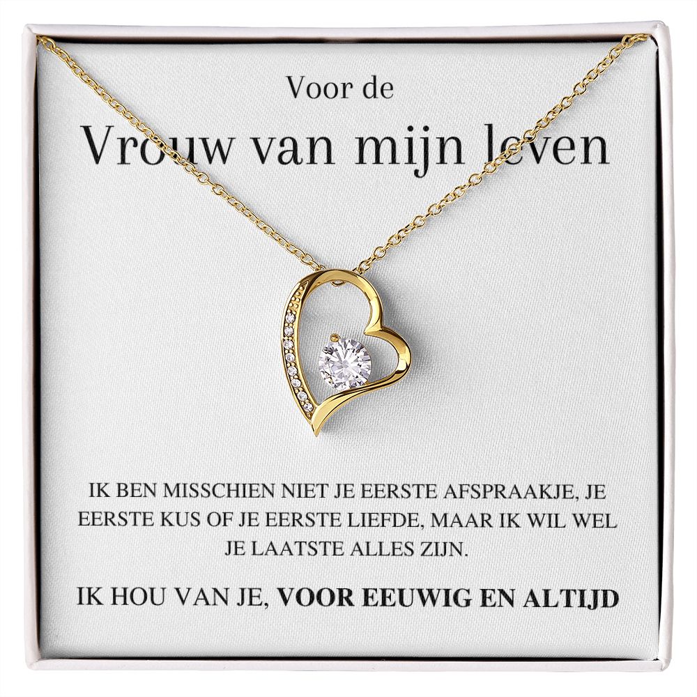 Nicolas - Tristan Eeuwige liefde ketting - Voor de Vrouw van mijn Leven