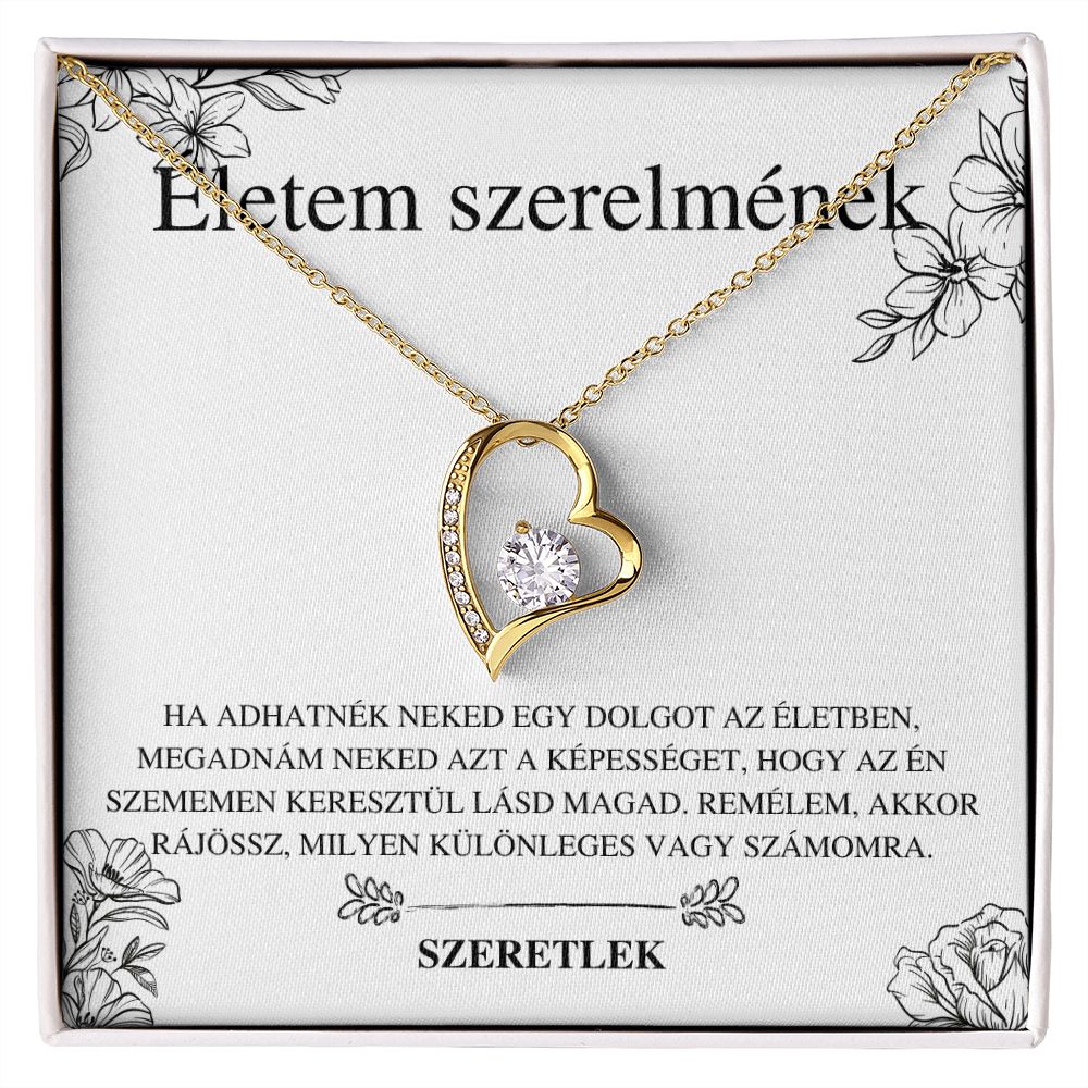 Nicolas to Adam Örök szerelem nyaklánc - Életem szerelmének - Szeretlek