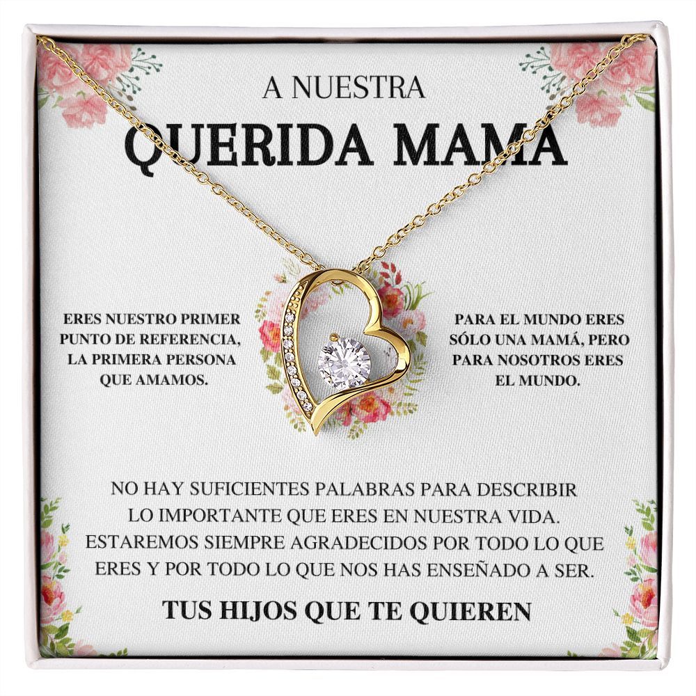 Nicolas to Sheila Forever Love Neckless