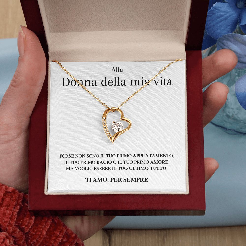 Nicolas to Manuela Collana Amore Eterno - Alla donna della mia vita - Ti amo, per sempre