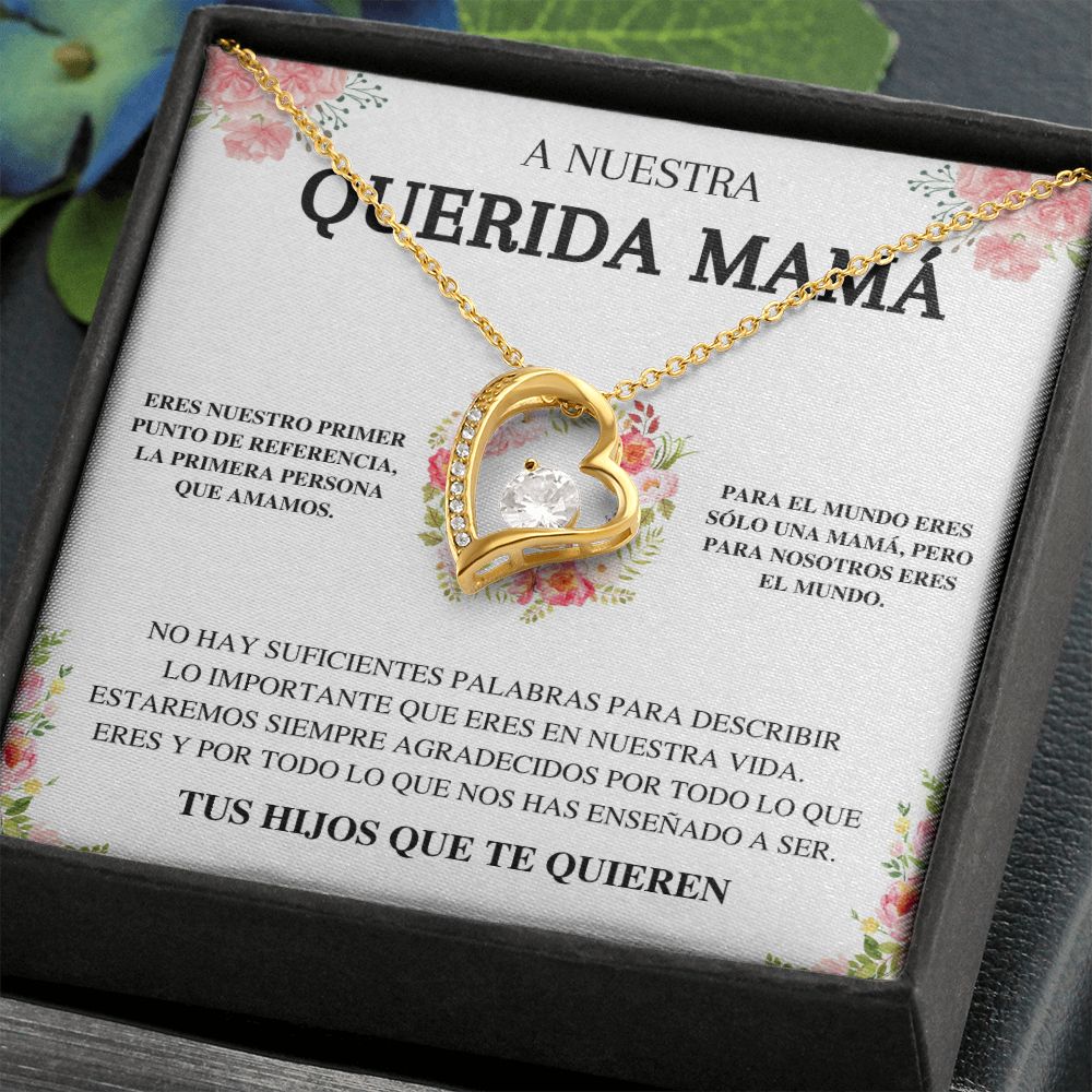 Nicolas to Sheila Forever Love Neckless