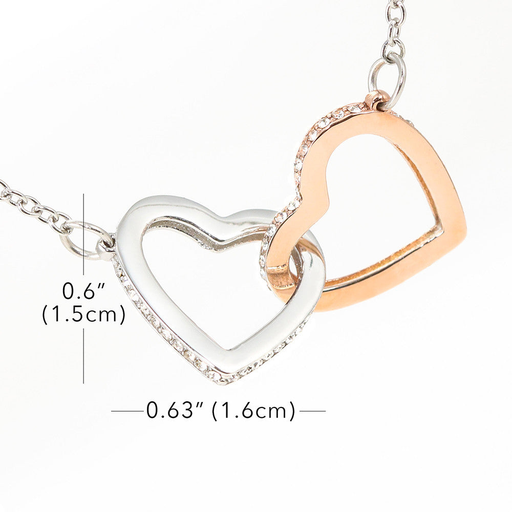 TESTING MESSAGE CARD w/ Interlocking Heart 1.22.2020