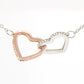 TESTING MESSAGE CARD w/ Interlocking Heart 1.22.2020