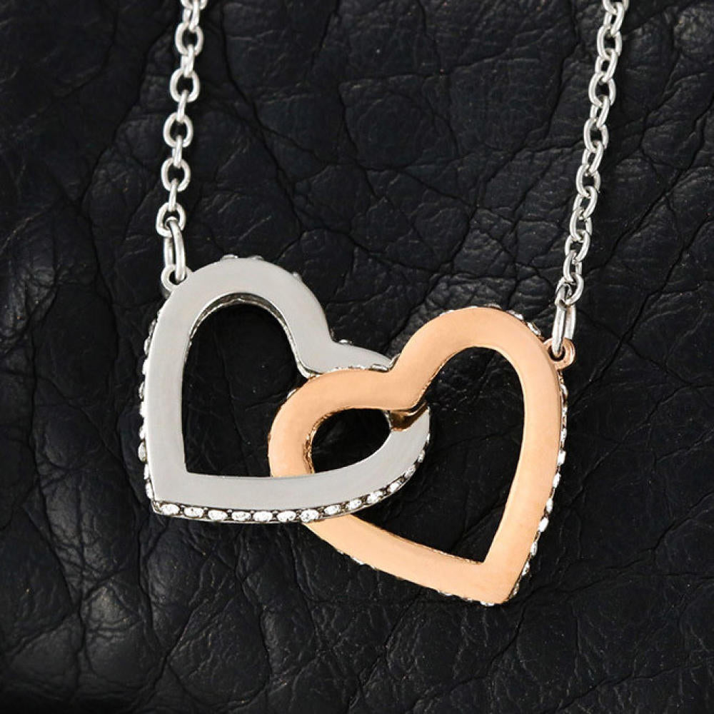 TESTING MESSAGE CARD w/ Interlocking Heart 1.22.2020